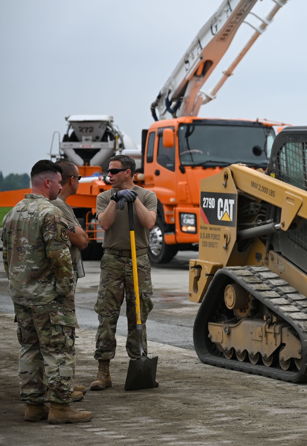 155th Civil Engineering Squadron deployment for training at Yokota Air Base