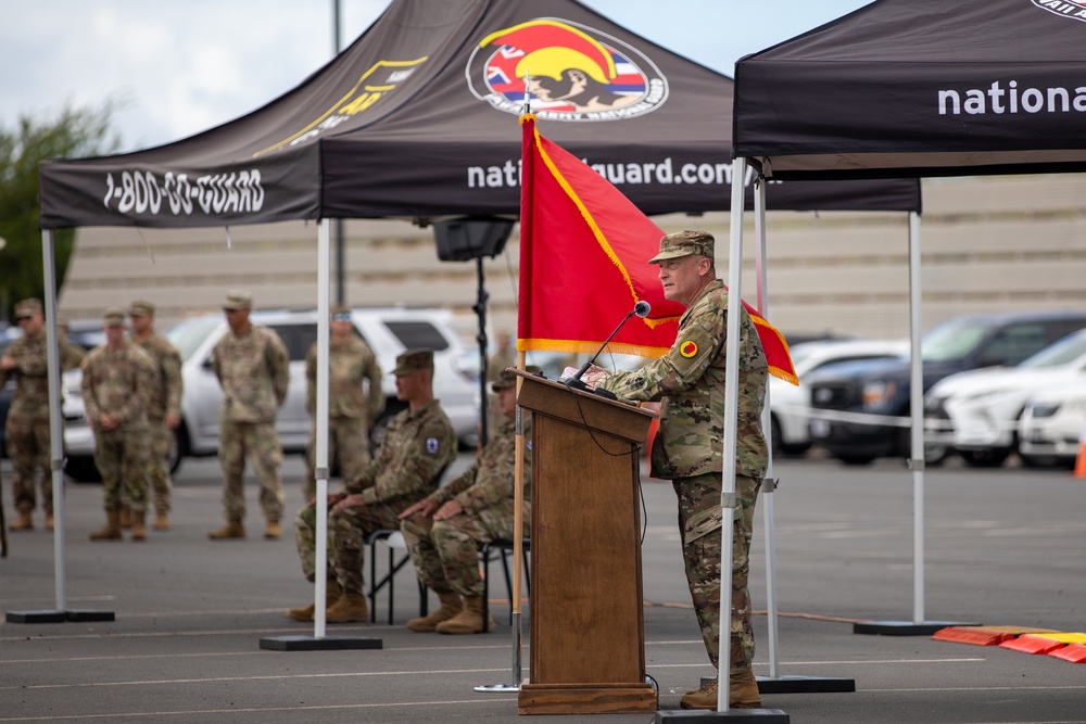 Hawaii’s Lava Brigade Welcomes Col. Wesley K. Kawakami to the 29th IBCT