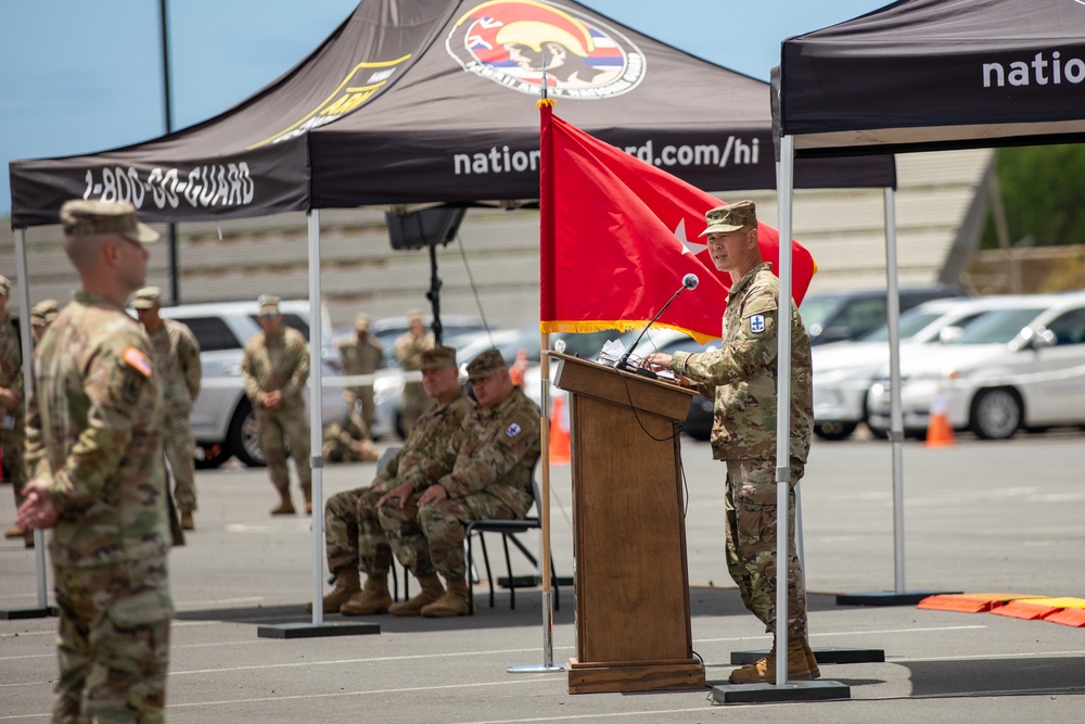 Hawaii’s Lava Brigade Welcomes Col. Wesley K. Kawakami to the 29th IBCT