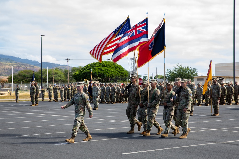 Hawaii’s Lava Brigade Welcomes Col. Wesley K. Kawakami to the 29th IBCT