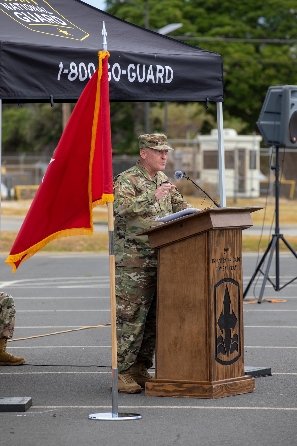 Hawaii’s Lava Brigade Welcomes Col. Wesley K. Kawakami to the 29th IBCT