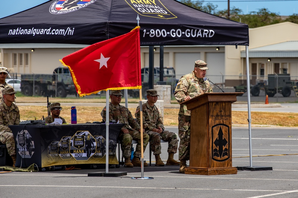 Hawaii’s Lava Brigade Welcomes Col. Wesley K. Kawakami to the 29th IBCT