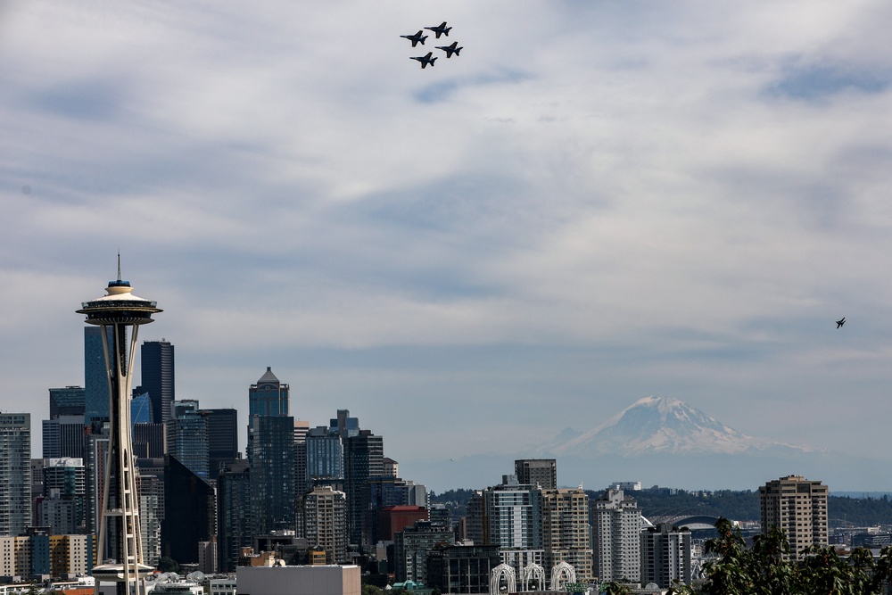 Seattle Seafair 2024: Blue Angels over Seattle