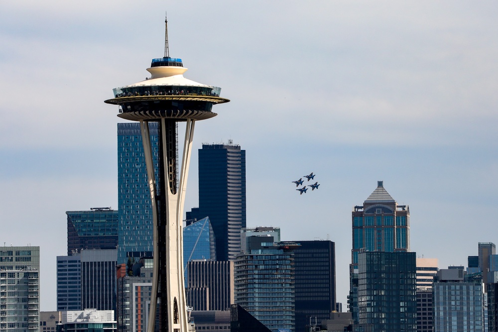 Seattle Seafair 2024: Blue Angels over Seattle