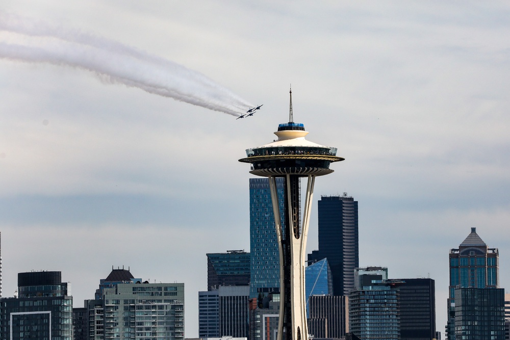 Seattle Seafair 2024: Blue Angels over Seattle