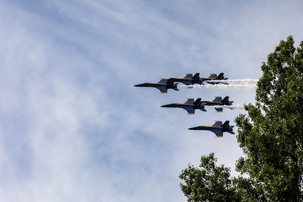 Seattle Seafair 2024: Blue Angels over Seattle