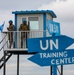 Indian soldiers conduct check point operations during multilateral peacekeeping exercise Khaan Quest 24