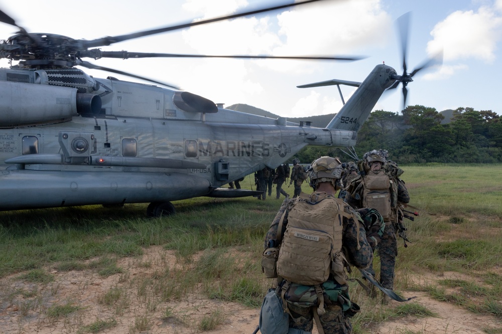 31st MEU Platoon reinforcement Exercise