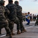 Pacific nations compete in a tug of war competition during multilateral peacekeeping exercise Khaan Quest 24