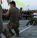 Pacific nations compete in a tug of war competition during multilateral peacekeeping exercise Khaan Quest 24