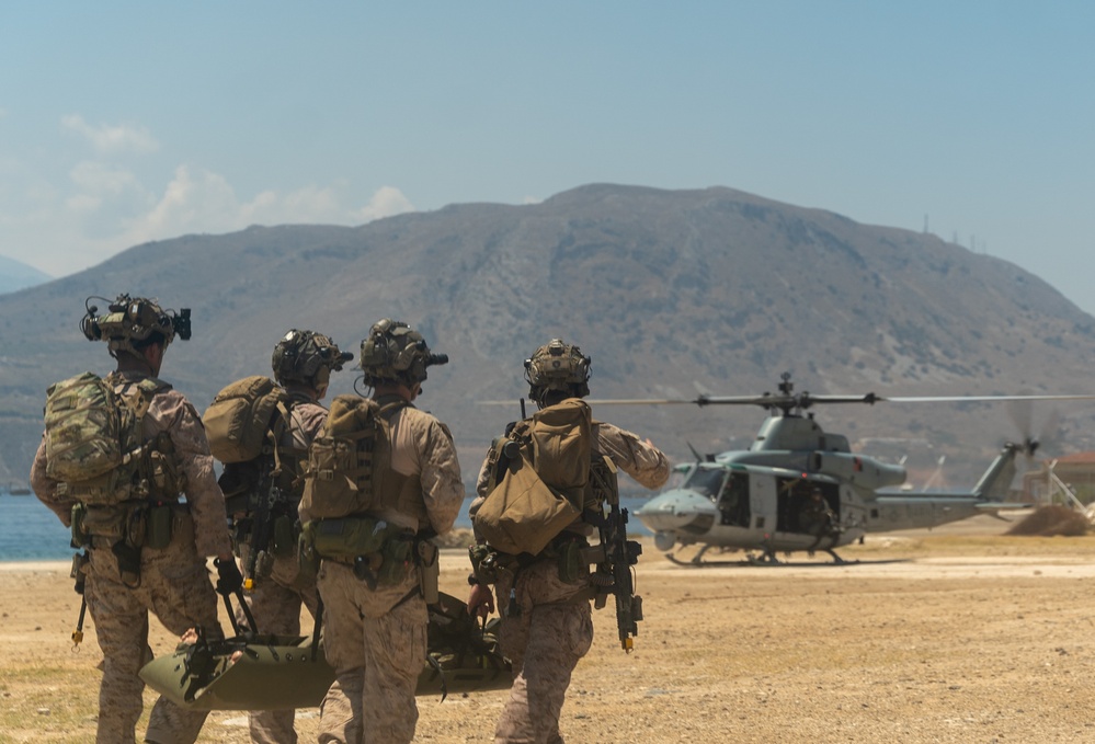 MSPF, 24th MEU (SOC) Air Raid Exercise