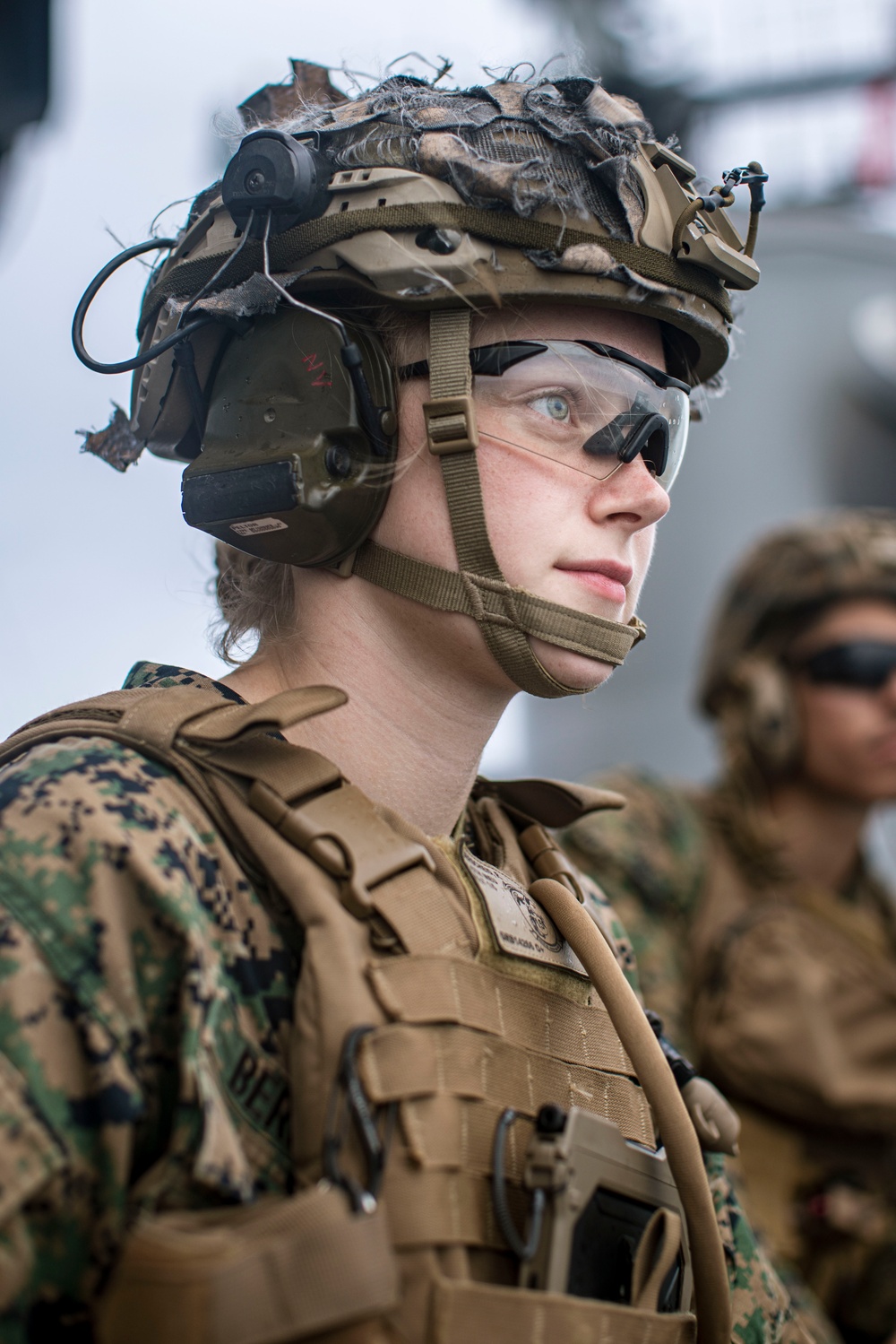 15th MEU Conducts Close Air Support Training Aboard Boxer