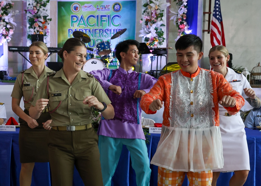 The Pacific Partnership 2024-2 Opening Ceremony at the Legazpi Expo Center in Legazpi, Philippines