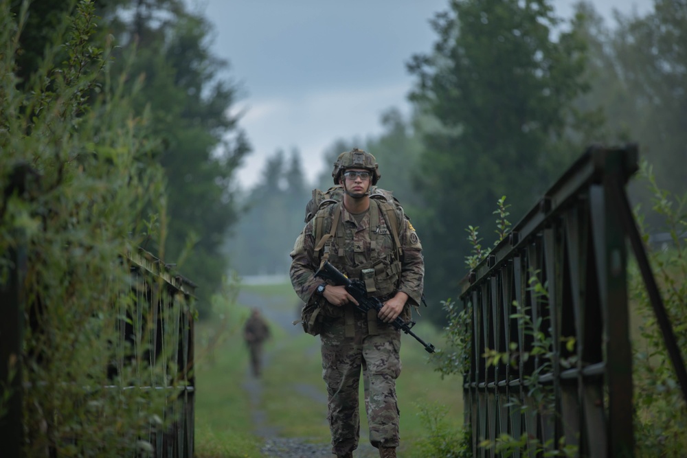 U.S. Army Europe and Africa Best Squad Competition: 12-Mile Ruck March