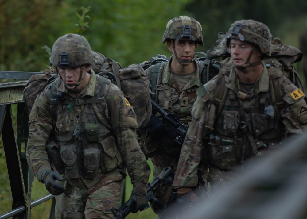 U.S. Army Europe and Africa Best Squad Competition: 12-Mile Ruck March