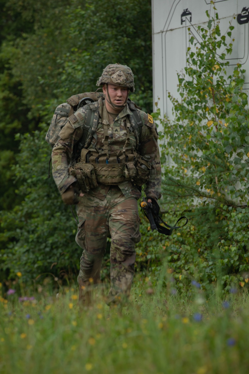 U.S. Army Europe and Africa Best Squad Competition: 12-Mile Ruck March