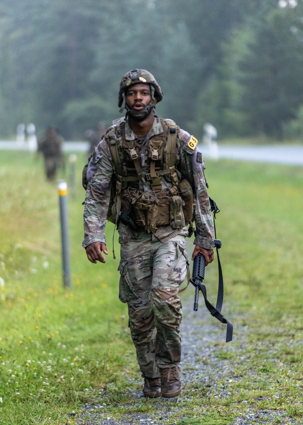 U.S. Army Europe and Africa Best Squad Competition: 12-Mile Ruck March