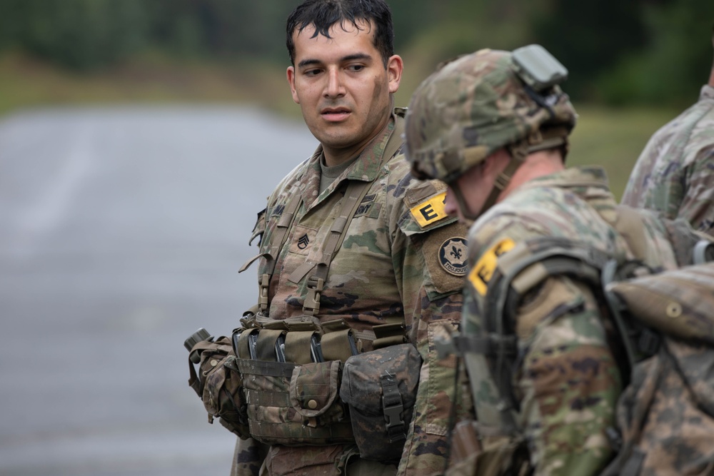 U.S. Army Europe and Africa Best Squad Competition: 12-Mile Ruck March