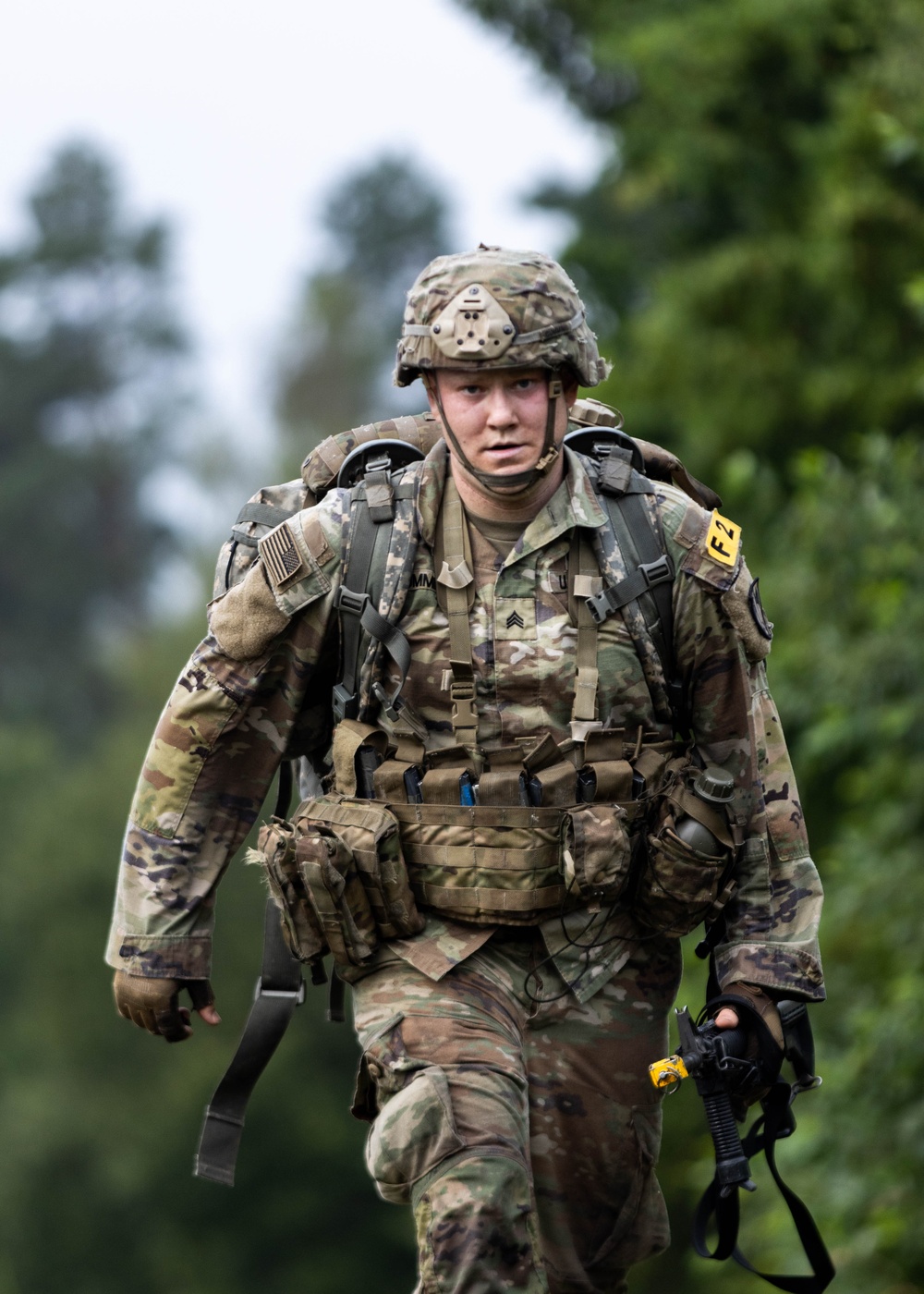 U.S. Army Europe and Army Best Squad Competition: 12-Mile Ruck March