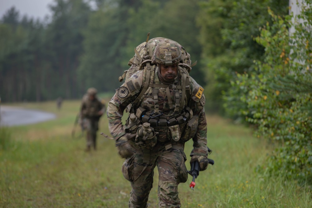 U.S. Army Europe and Africa Best Squad Competition: 12-MIle Ruck March