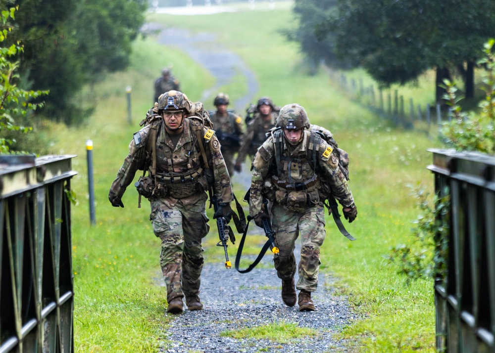 U.S. Army Europe and Africa Best Squad Competition: 12-Mile Ruck March