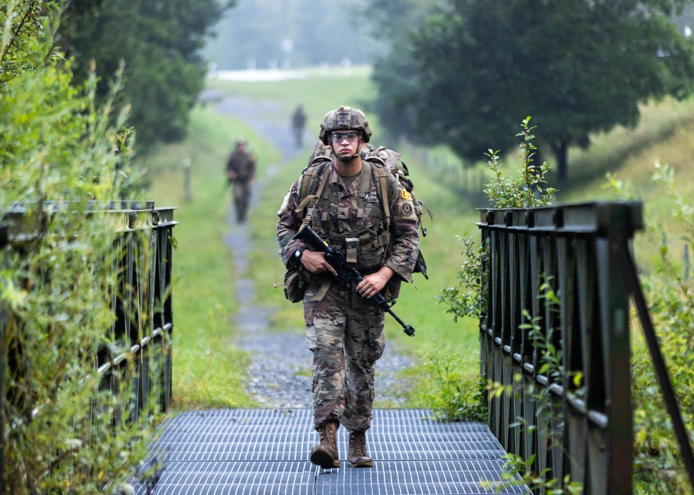 U.S. Army Europe and Africa Best Squad Competition: 12-Mile Ruck March