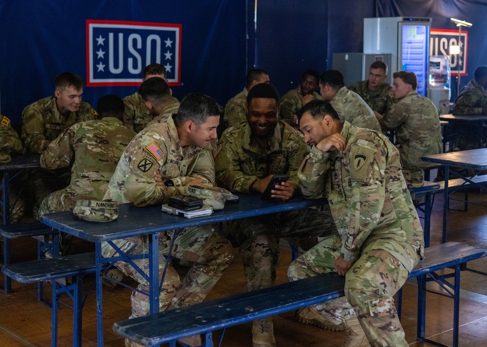 U.S. Army Europe and Africa Best Squad Competition: USO/USAA Breakfast