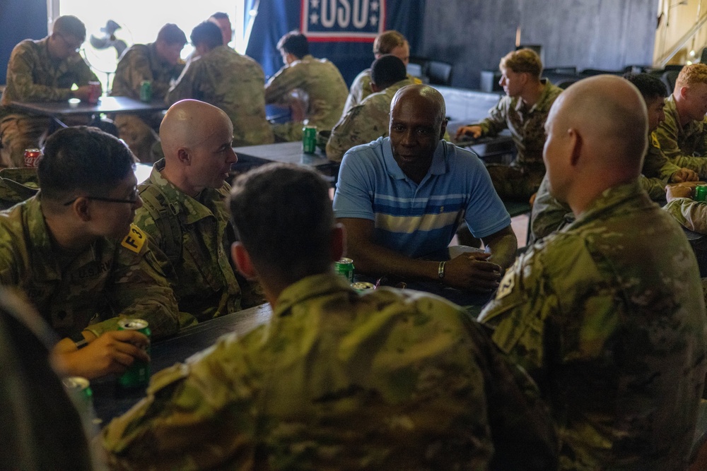 U.S. Army Europe and Africa Best Squad Competition: USO/USAA Breakfast