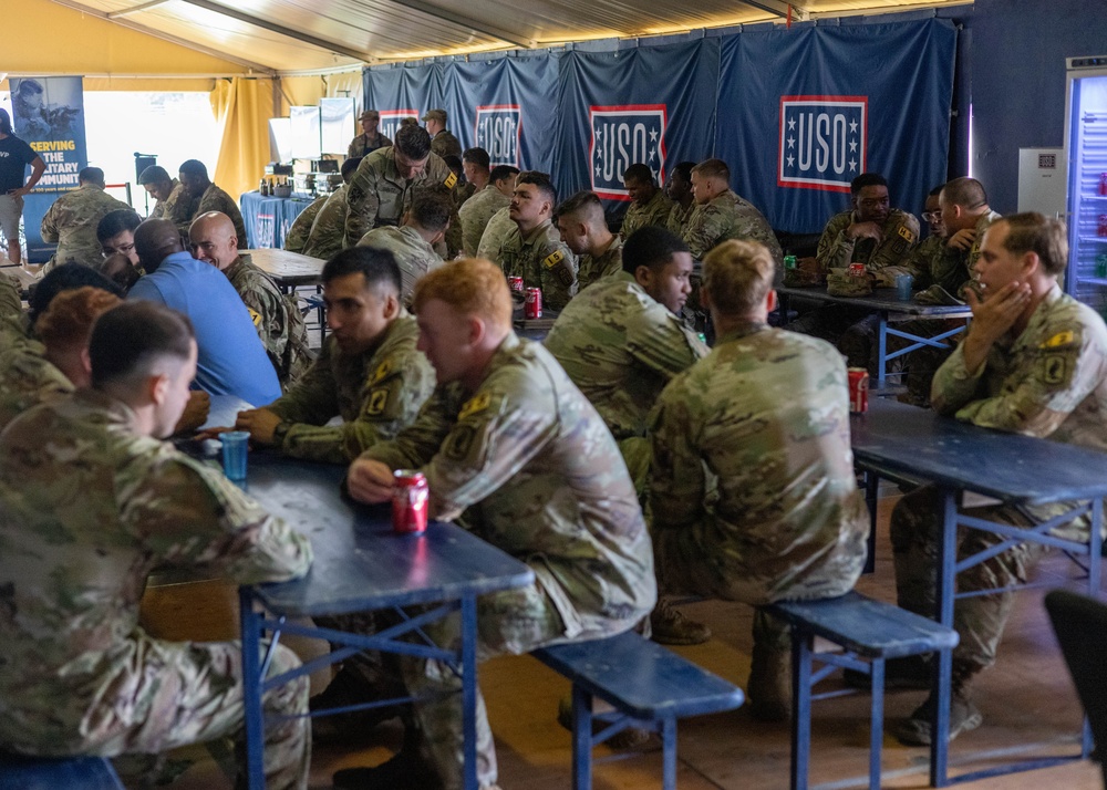 U.S. Army Europe and Africa Best Squad Competition: USO/USAA Breakfast