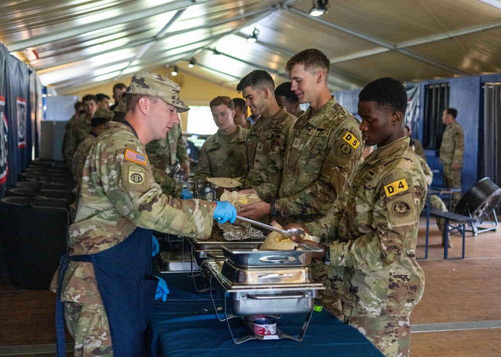 U.S. Army Europe and Africa Best Squad Competition: USO/USAA Breakfast