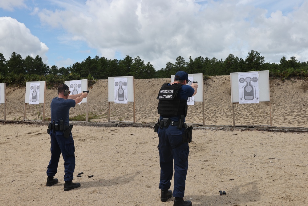 Always Ready on the range at Devens