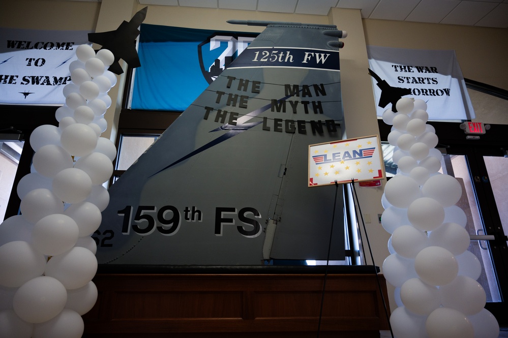 Lt. Col. Dunagan's Fini Flight