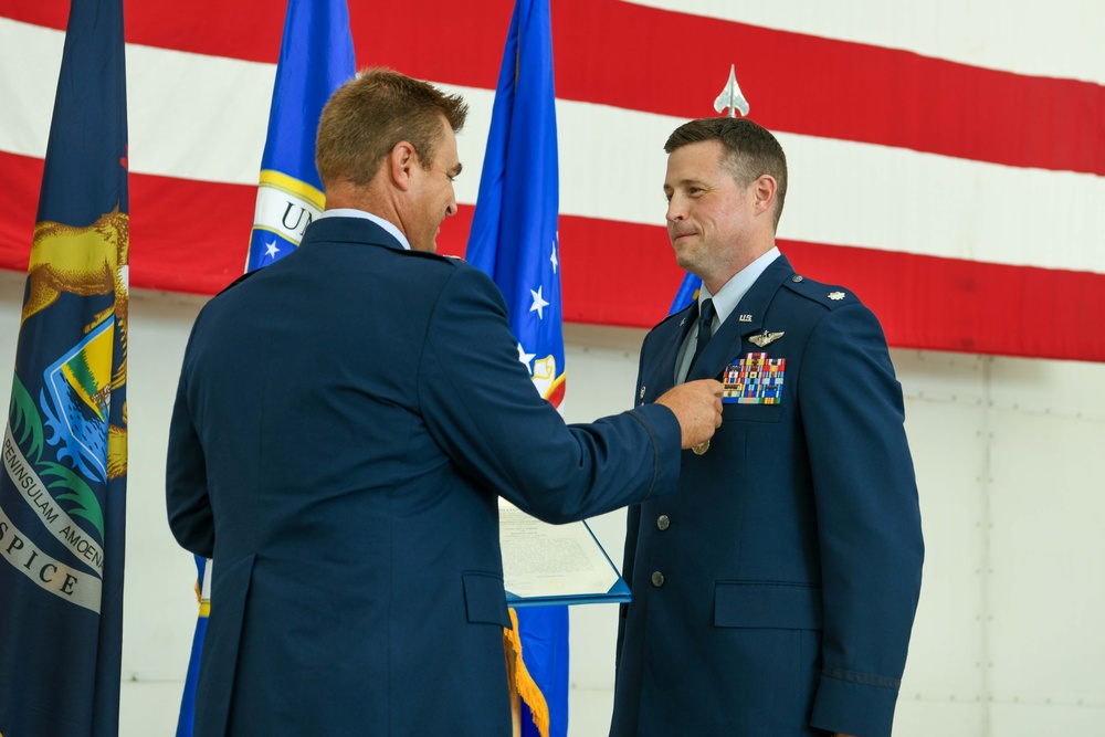 Recognizing ceremonies at Battle Creek Air National Guard Base