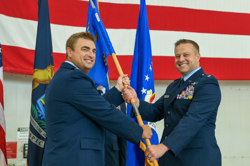 Multiple ceremonies at Battle Creek Air National Guard Base