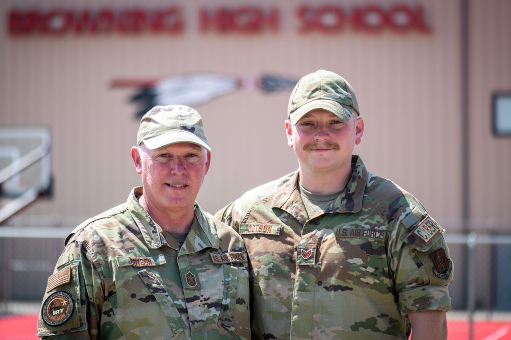 Side by Side: Father and Son Share a Journey in Military Service