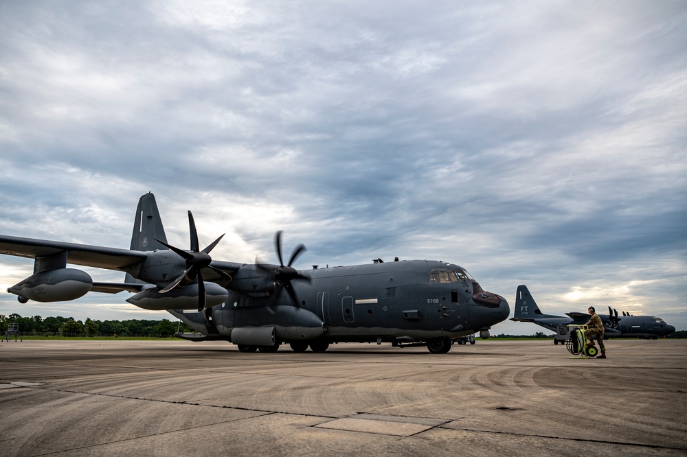 23rd Wing aircraft depart ahead of Tropical Storm Debby