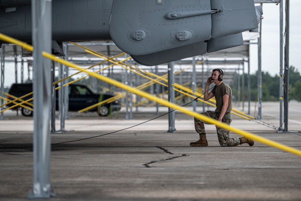 23rd Wing aircraft depart ahead of Tropical Storm Debby