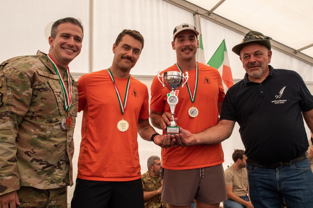 Aviano AB renders honors at Alpini Festival 2024