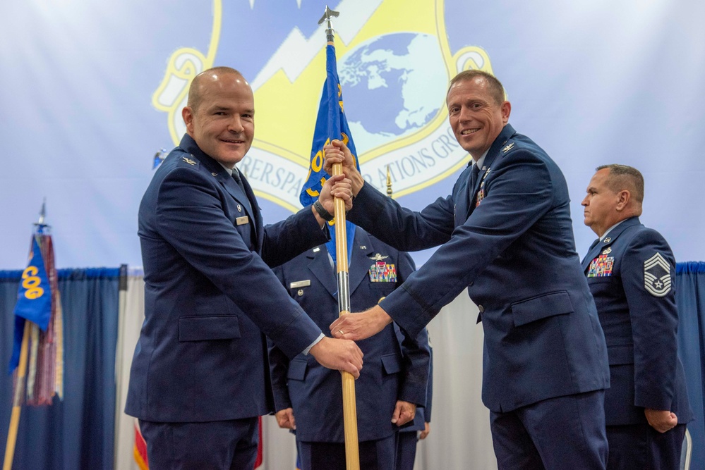 228th Cyberspace Operations Group activation ceremony