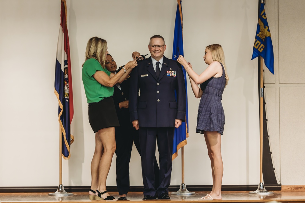 Lt. Col. Jeff Bailey promotes to colonel