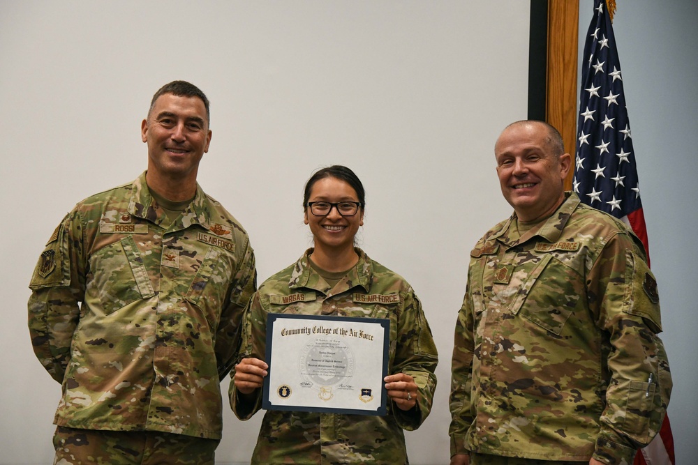 110th Wing recognizes CCAF Graduates