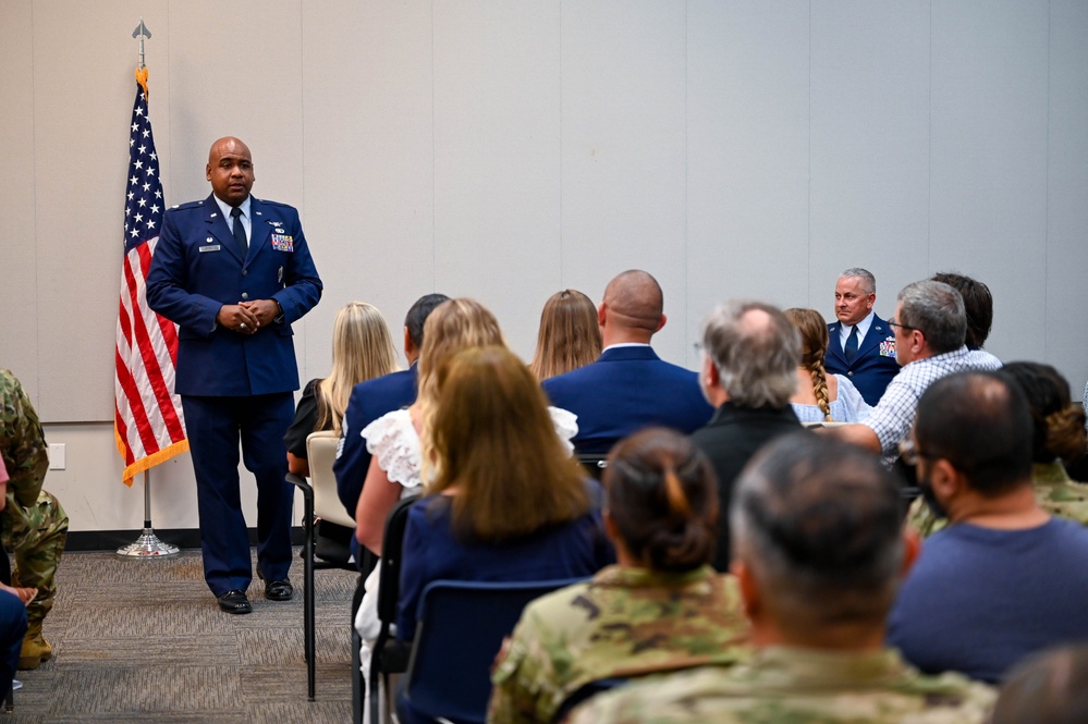 73rd Aerial Port Squadron Honors Chief Brannan in Promotion Ceremony