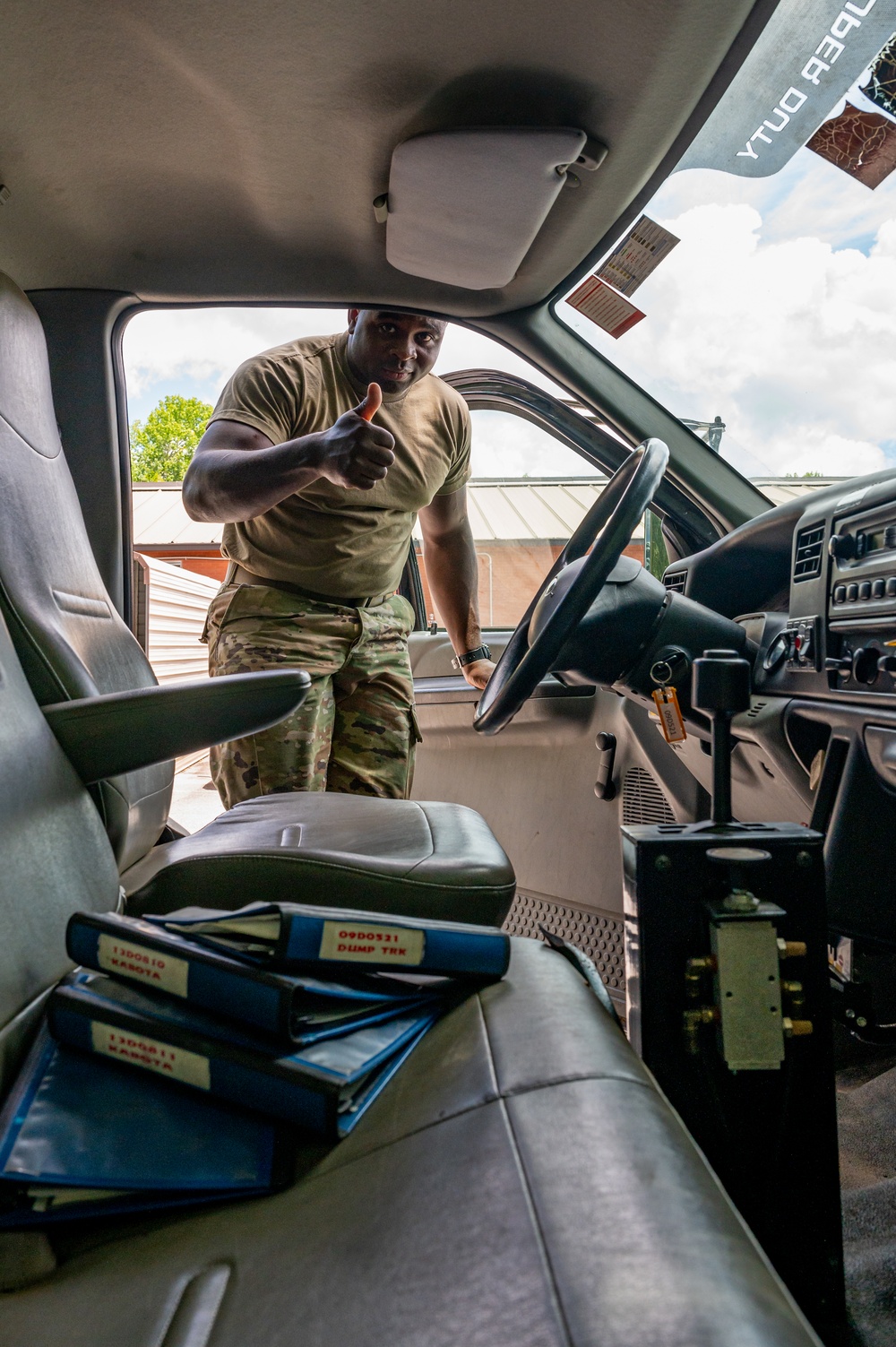 Photo of 116th Civil Engineer Squadron preparing for a domestic operations mission