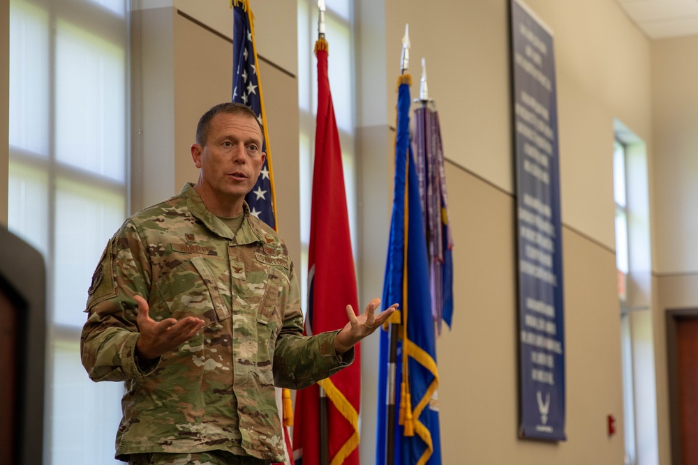 241st Engineering Installation Squadron Deployment Ceremony