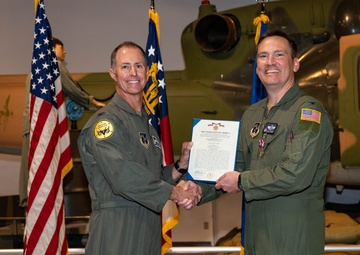 Photo of 116th Medical Group welcoming new commander