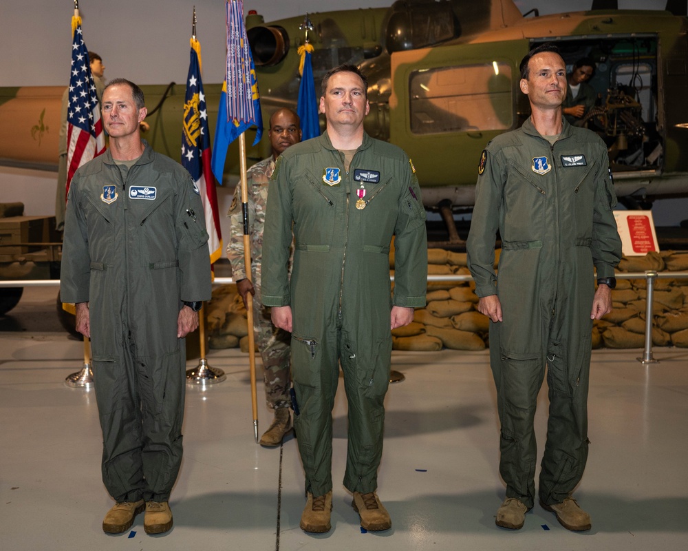 Photo of 116th Medical Group welcoming new commander