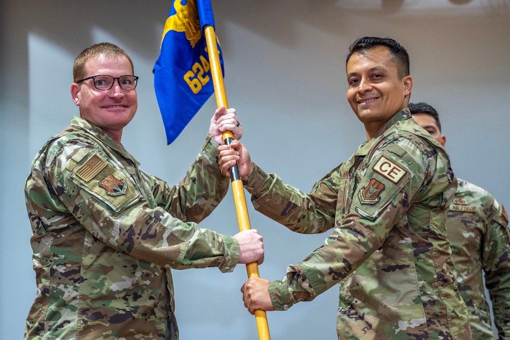 624th Civil Engineer Squadron welcomes new commander