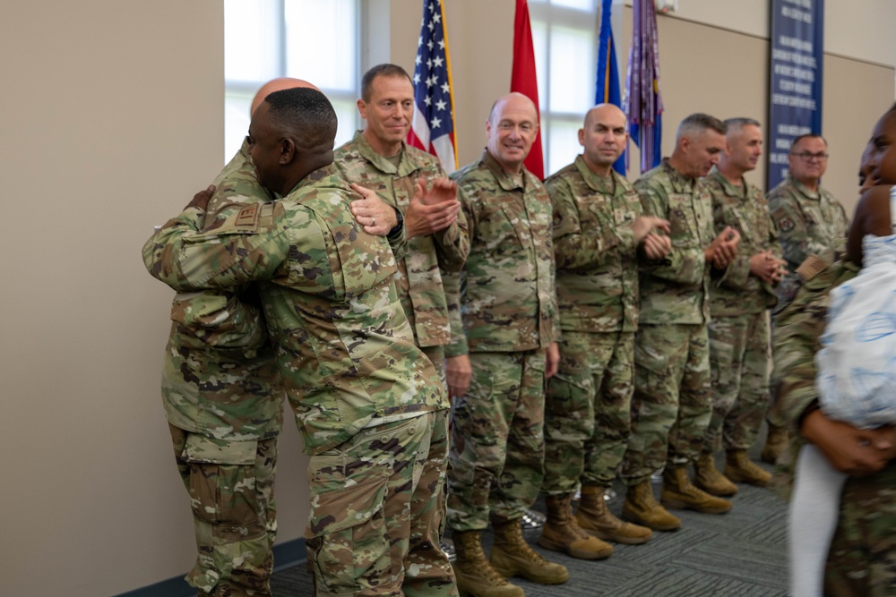 241st Engineering Installation Squadron Deployment Ceremony