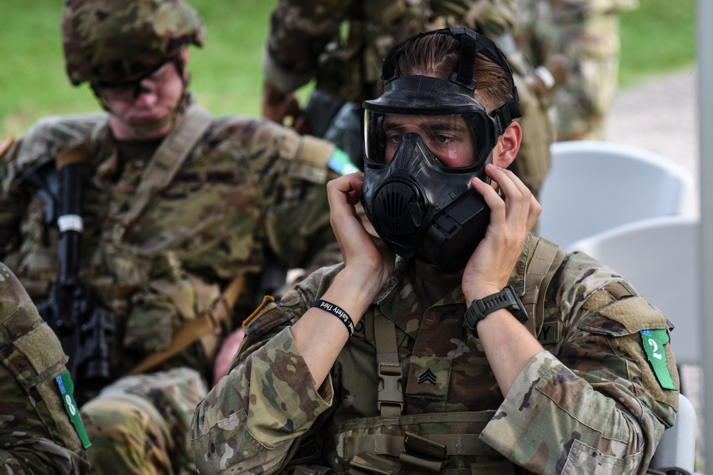 National Guard Best Warrior competitors prepare for weapons qualification