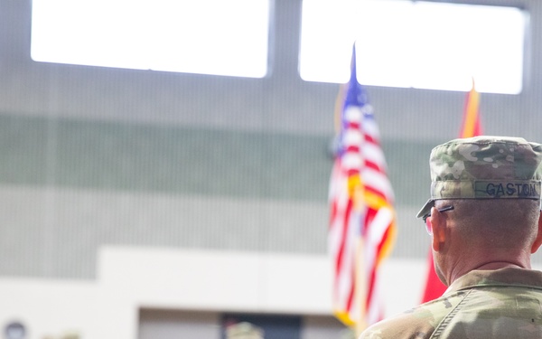 Change of responsibility ceremony for 30th Troop Command